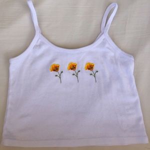 Brandy Melville floral tank